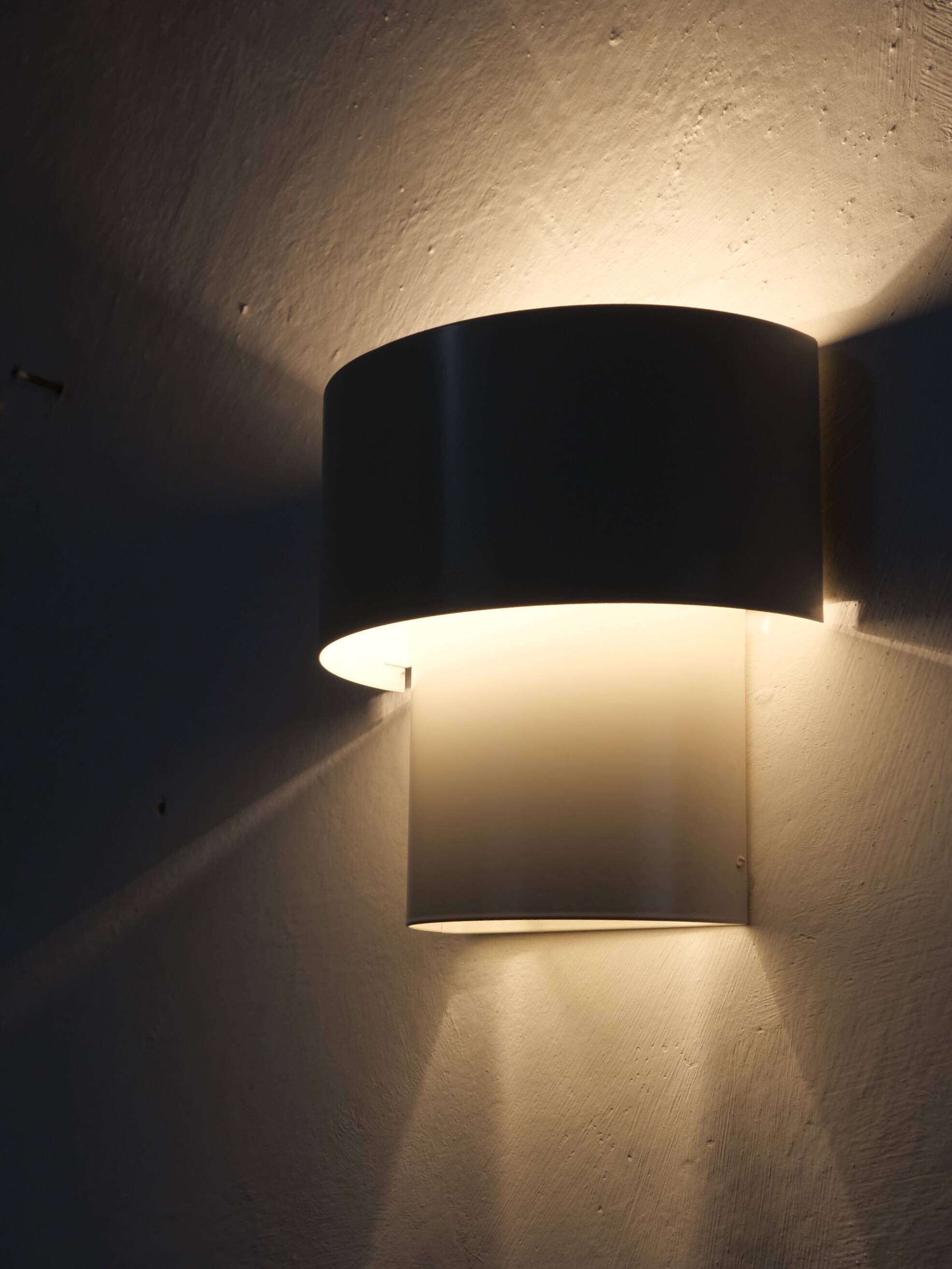 Scandinavian wall lights from the 1980s