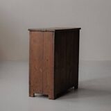 Small piece of furniture "Confiturier", folk art, Auvergne 1900
