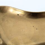 Brass tray in the shape of a foot from the 60s