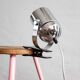 Silver Combi Lux Clamp Lamp by Stanislav Indra for Lidokov Czechoslovakia, 1970s