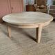 Round coffee table