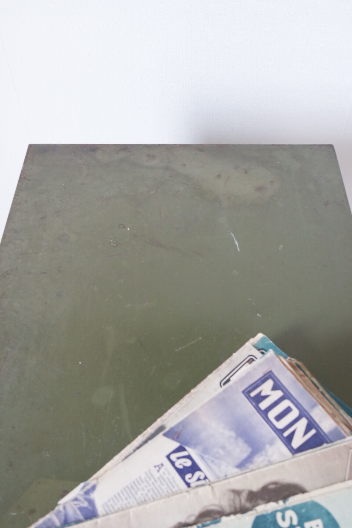 Vintage industrial roulette box