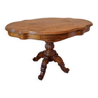 Table violon ancienne avec 2 tiroirs