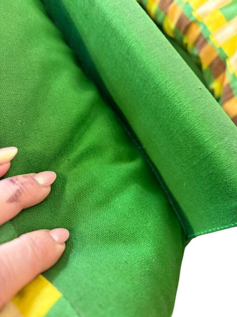 Vintage green modular lounge chair