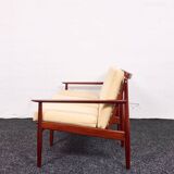 Arne Vodder, Canapé trois places vintage en teck, Glostrup années 1960, Danemark