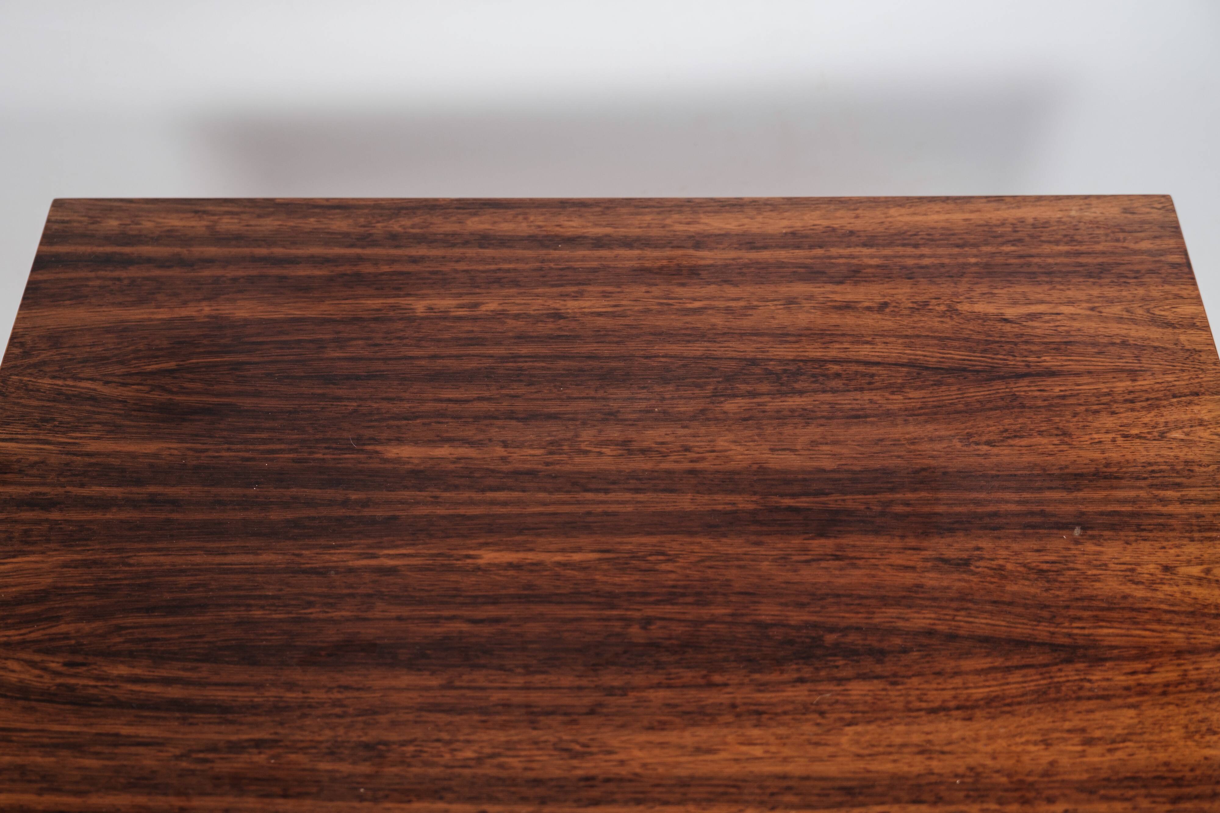Side Table in Rio Rosewood of Danish Design from the 1960s