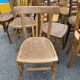 Set of 30 vintage bistro and restaurant chairs