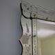 Venetian mirror beveled 87x 65cm, 50 years