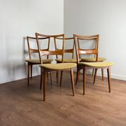 Set of 5 vintage Scandinavian chairs
