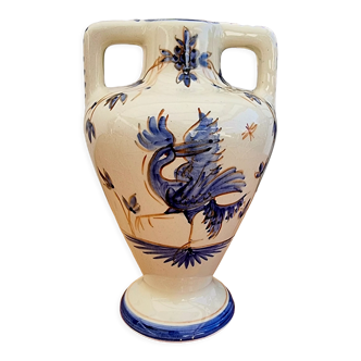 Vase de Grignan signé J.Peguet