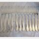 Alfenide Christofle 12 table covers 24p silver metal Model Pompadour