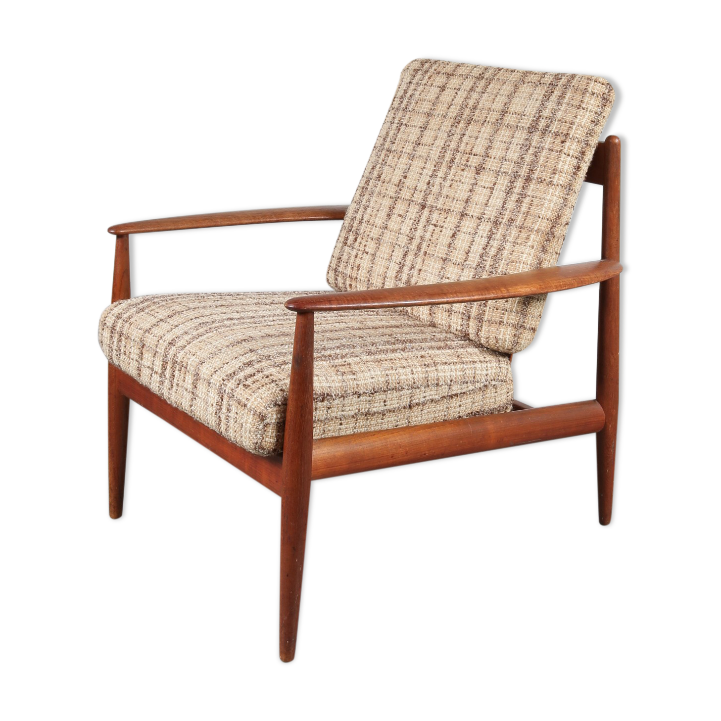 Fauteuil par Grete Jalk pour France et Daverkosen au Danemark 1950