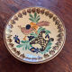 Alsatian artisanal ceramic dish diam 30 cm Soufflenheim H Siegfried