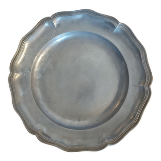 Pewter dish