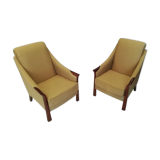 Pair of Art Deco armchairs, circa 1930