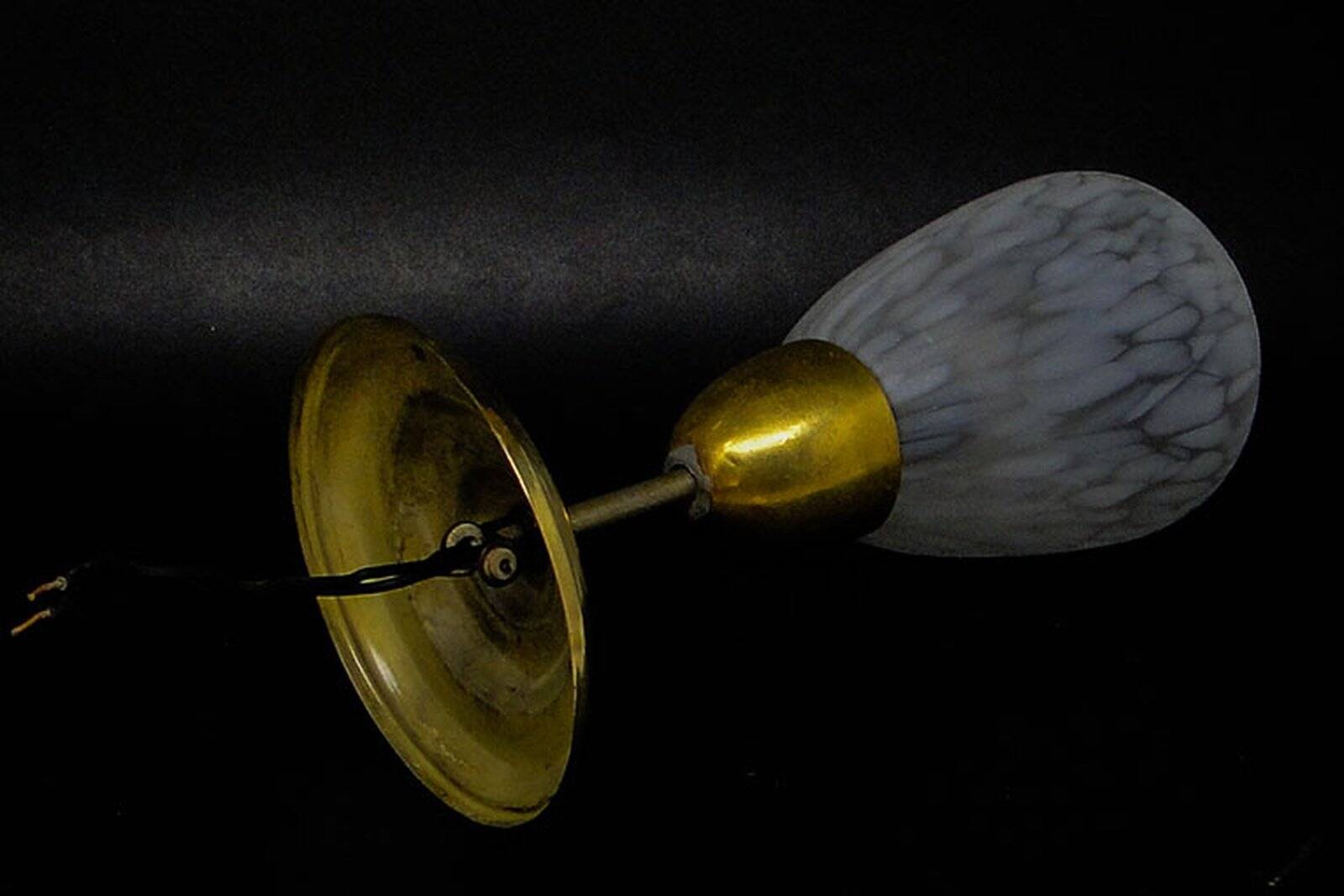 Polish pop-art style pendant lamp, 1950s