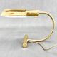 Lampe de bureau vintage en laiton, 1970