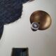 Antique bevelled mirror for hanging - Ref 1011