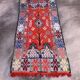 Colorful Moroccan boujad rug - 167 x 322 cm
