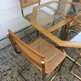 Table and chairs set in the 80s