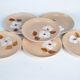 Moulin des Loups floral dessert plates