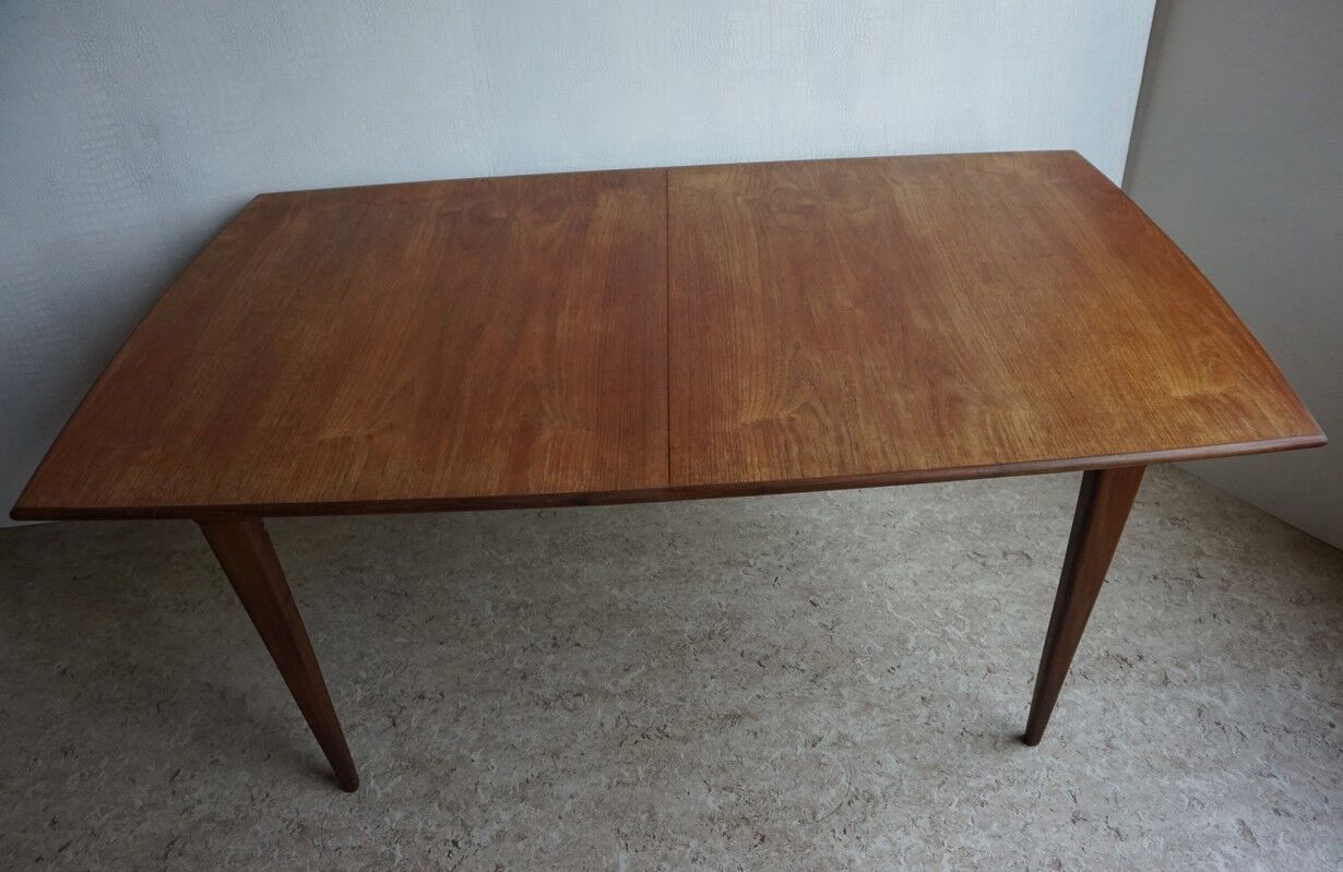 Louis van Teeffelen for Webe - Extendable teak dining table