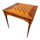 Square game table "tric trac" in Louis XVI style, 19th century.