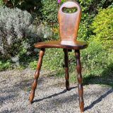 1950s chalet tripod chair