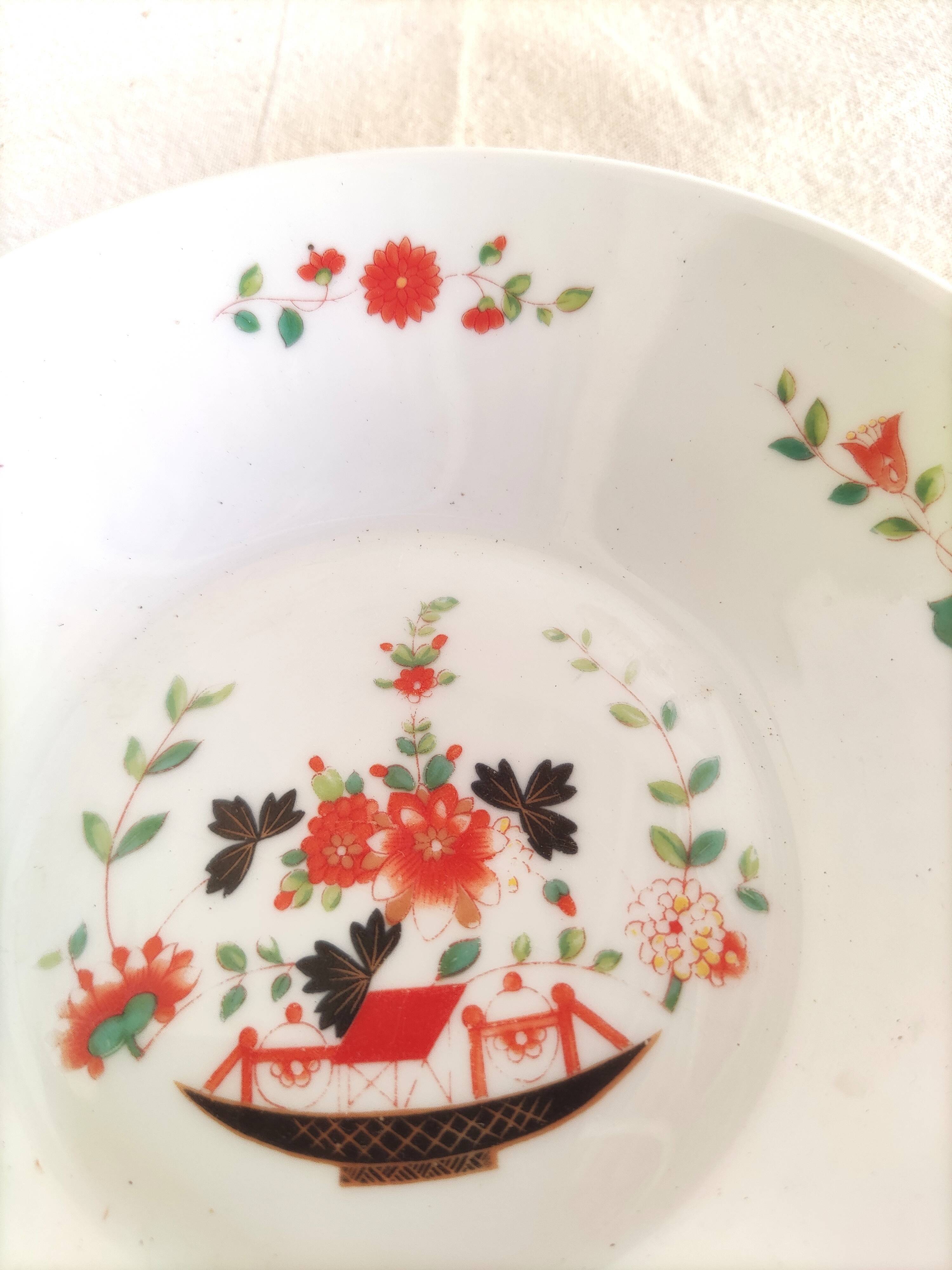 Art Deco Saucière - in Limoges-Giraud porcelain. 1930