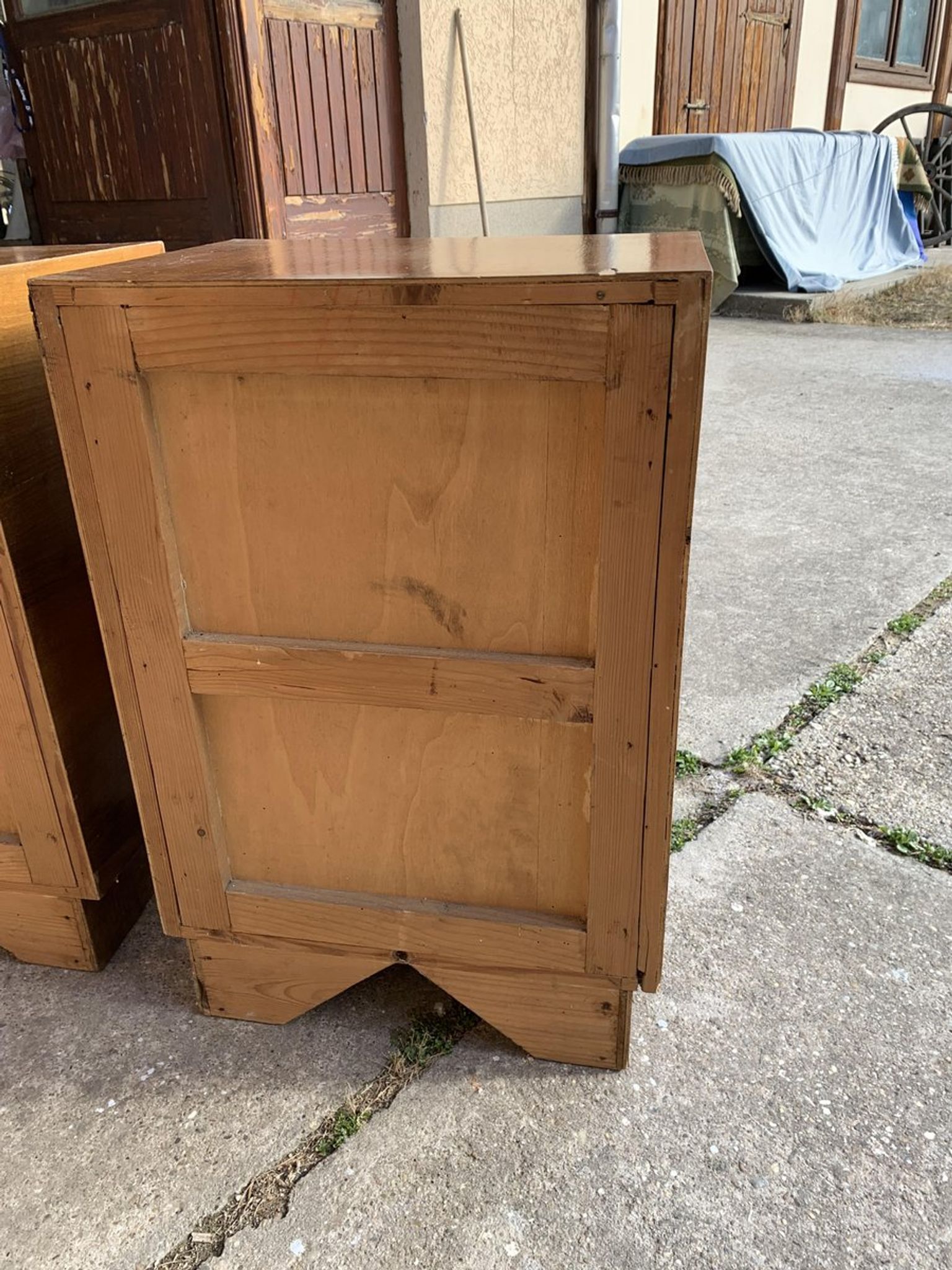 Art deco Hungarian nightstands, 1930s, set of 2