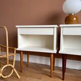 Vintage bedside tables