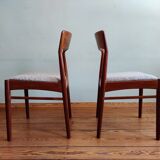 Teak chairs by Henning Kjaernulf for Korup Stolefabrik, Set of 4