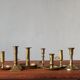 Brass candlesticks, 1960