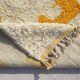 Unique Moroccan rug in natural wool 3x2 m