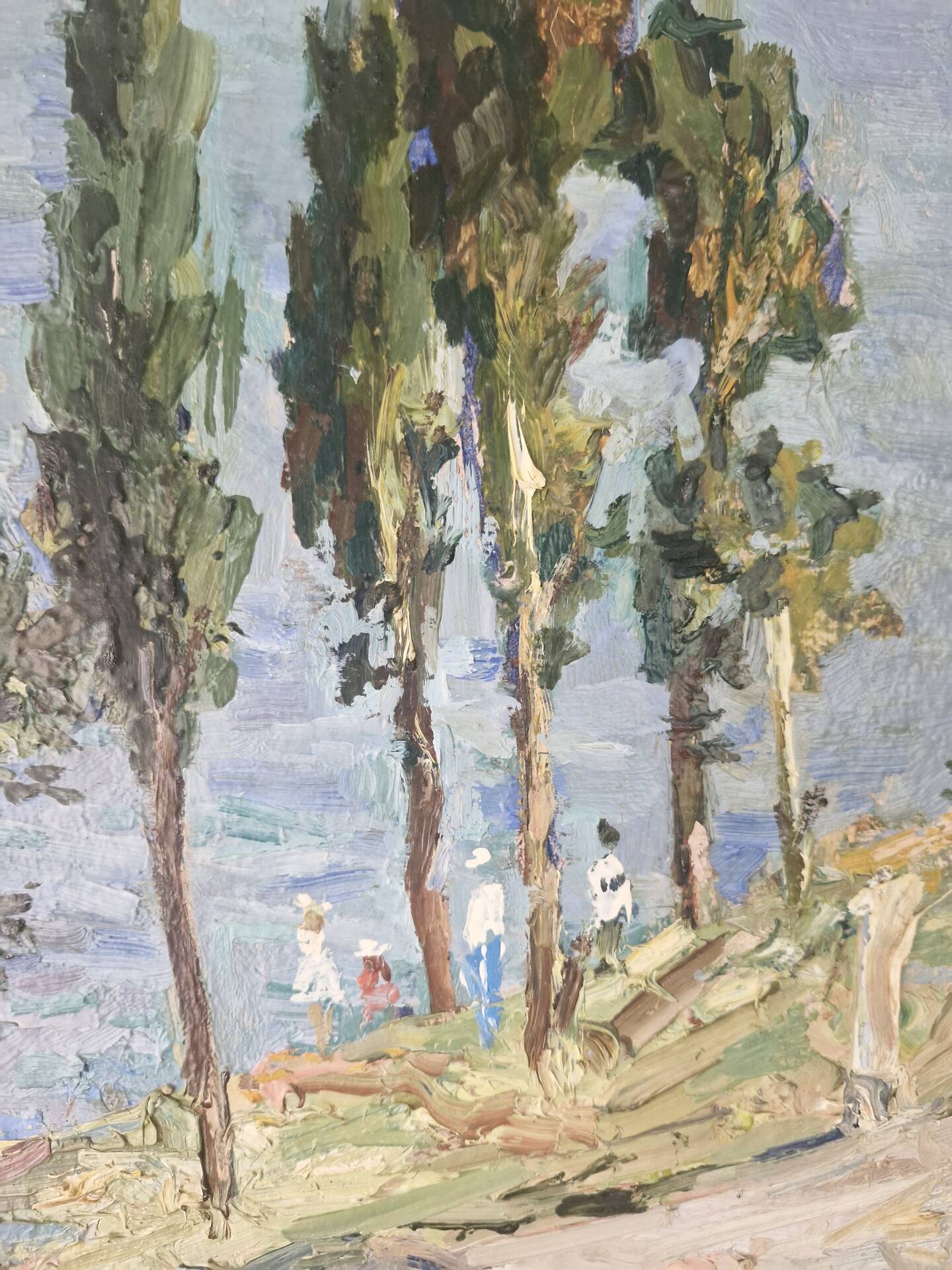 Peinture sur panneau