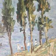 Peinture sur panneau