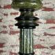 Louis XVI style carved wooden halogen column