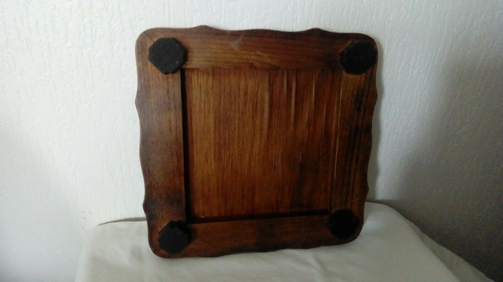 Wooden flat underside and faience of gien model cashmere