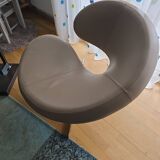 Roche Bobois leather living room set – 2 SCENARIO sofas + MOON armchair (2009)