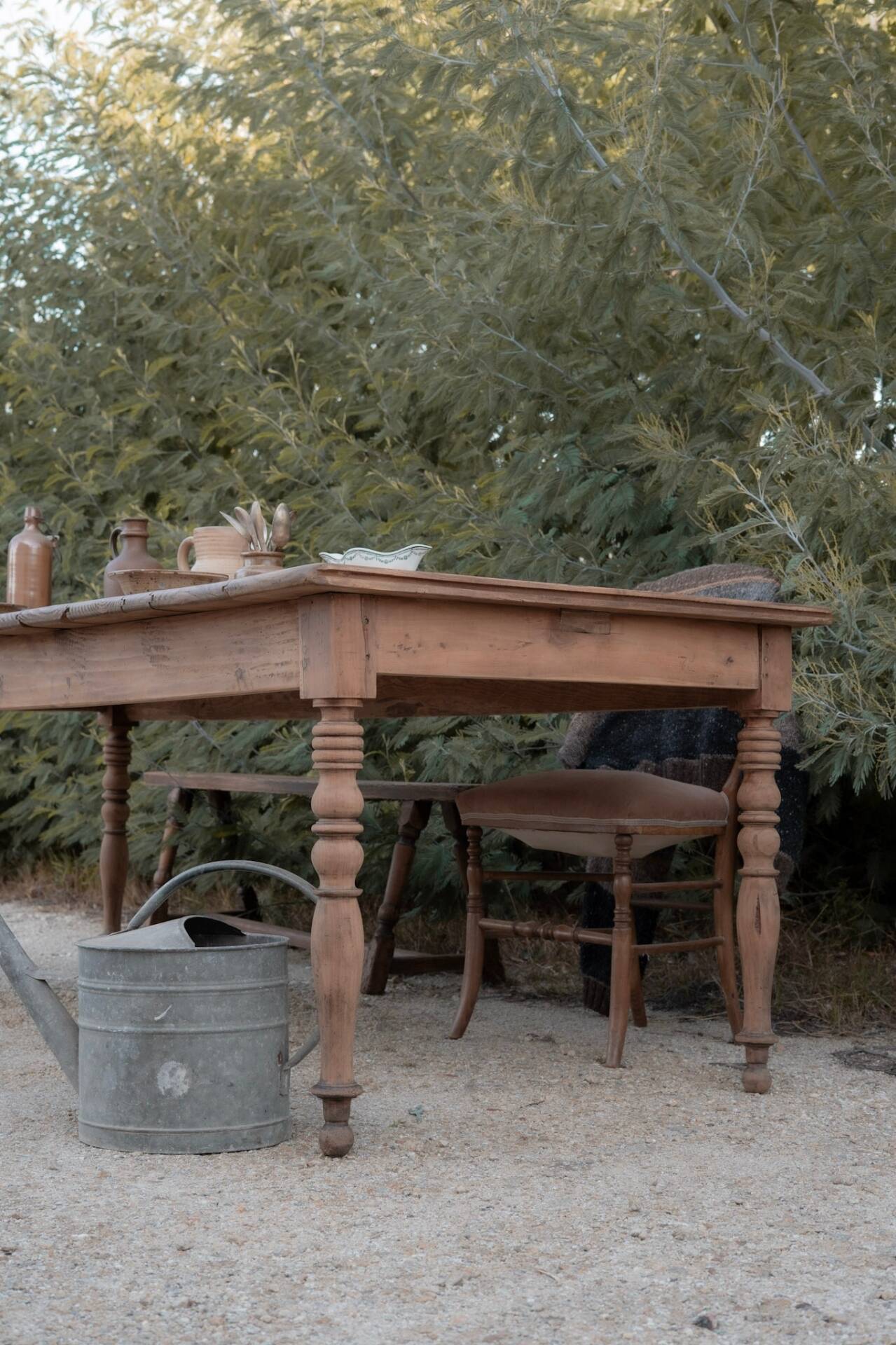 Renovated old farmhouse table