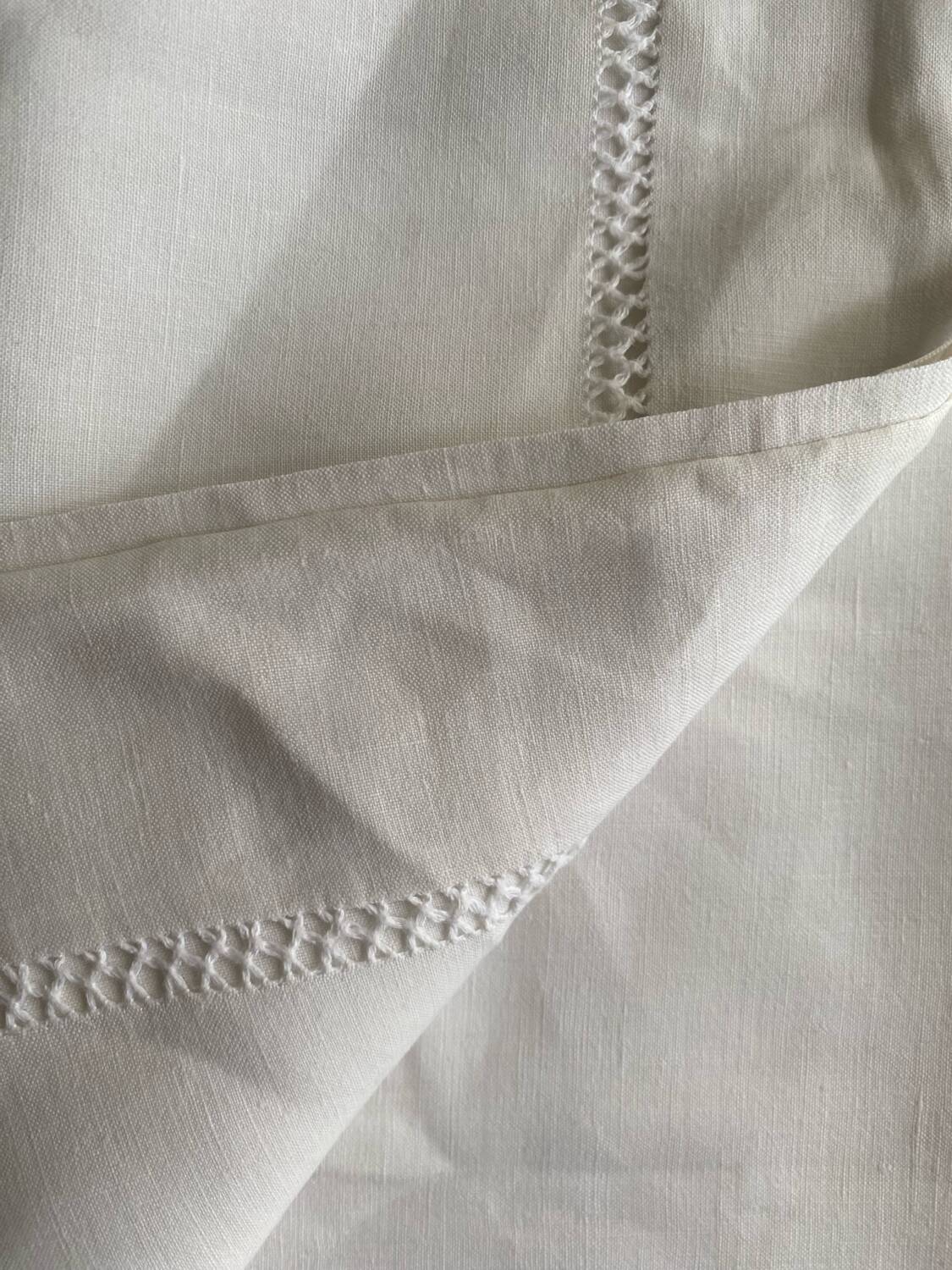Old embroidered sheet