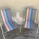 Pair of Lerolin armchairs 70s Rainbow