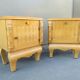 Pair of bedside tables years 40