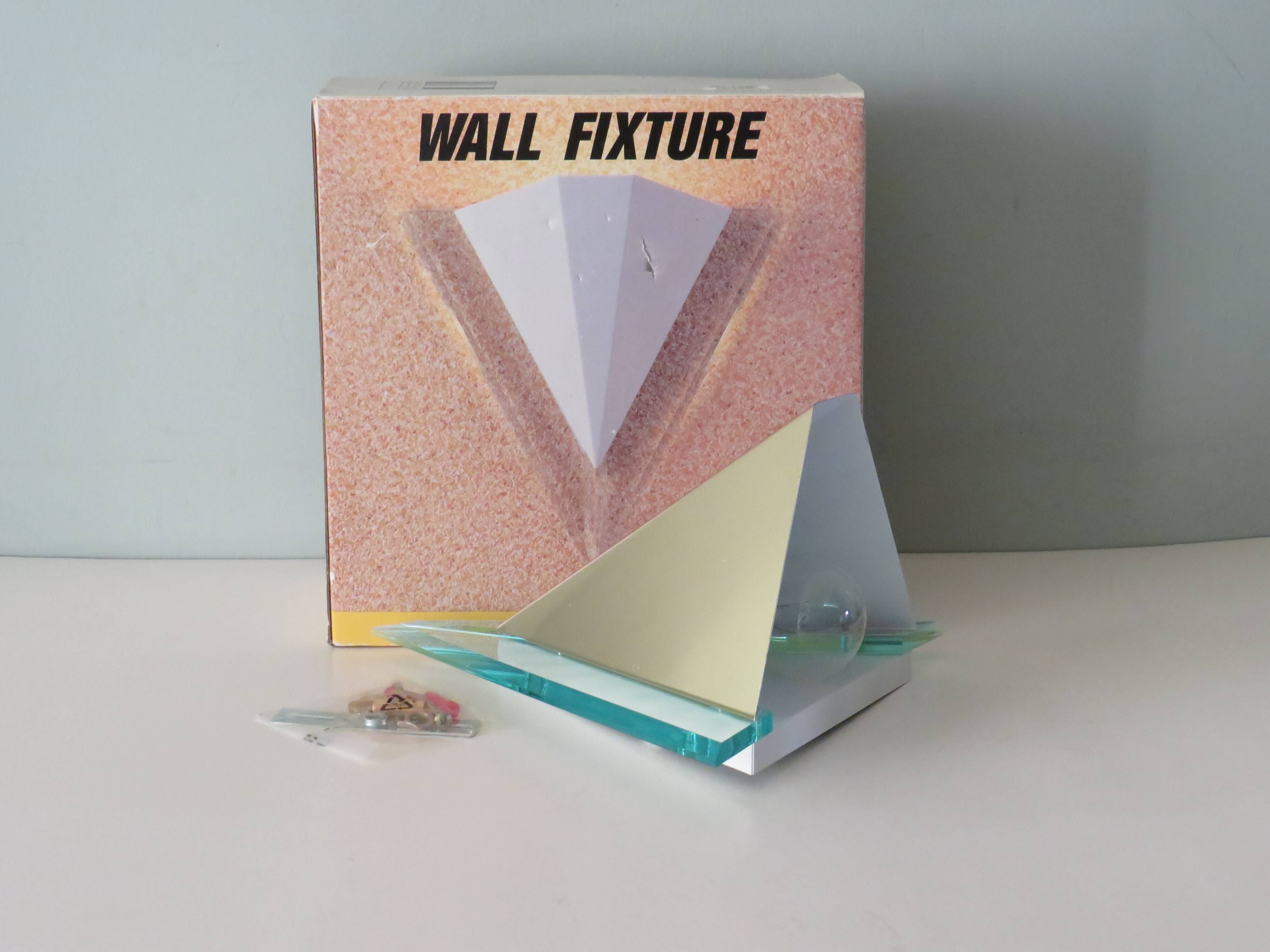 Hollywood Regency wall lamp by Massive Belgium 1980