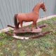 Antique rocking horse