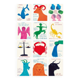 David Shrigley, Signs Of The Zodiac, 2024