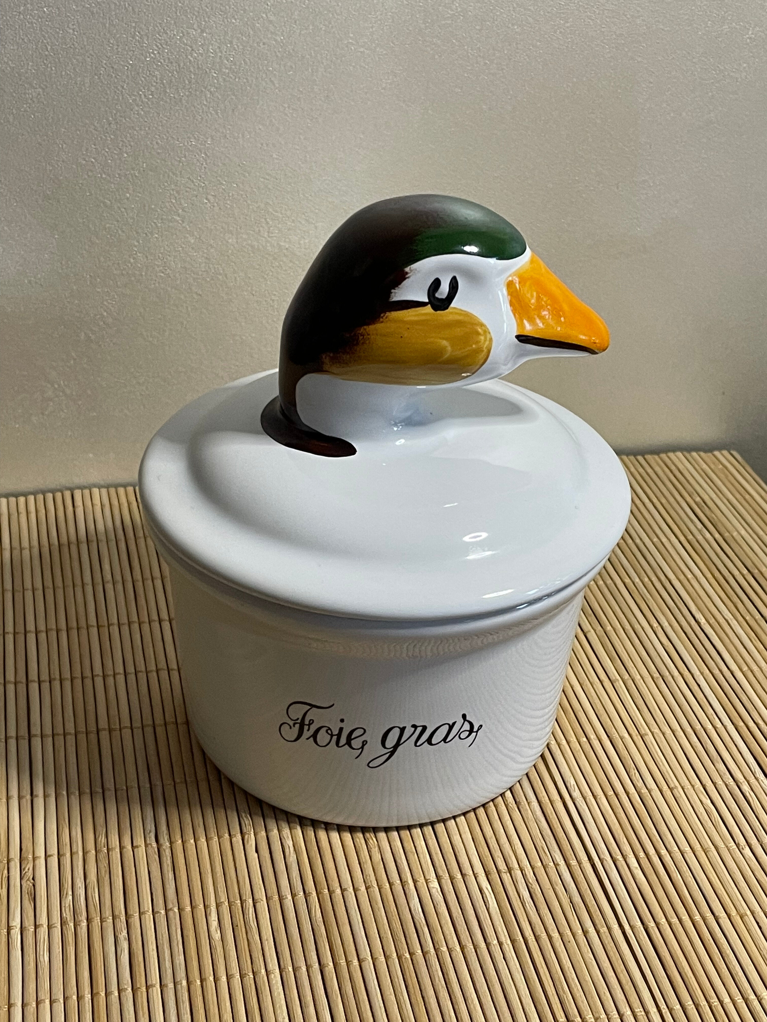 Porcelain foie gras terrine