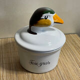 Porcelain foie gras terrine