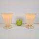 Neoclassical Goblet-Shaped Alabaster Table Lamps Spain, 1980s, Set of 2