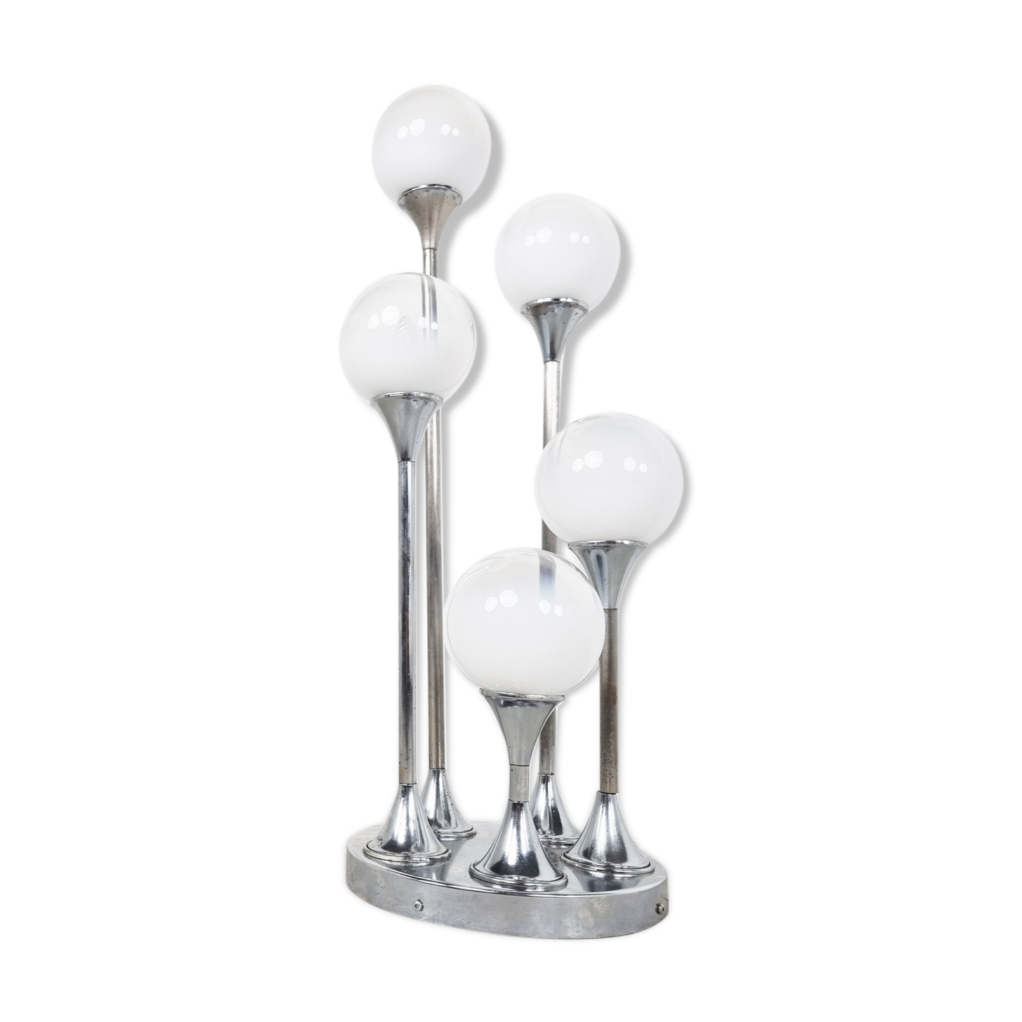 Mid century floor lamp by av mazzega